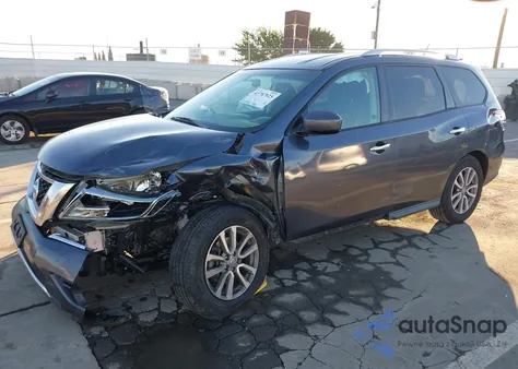 2014 Nissan Pathfinder Sv z USA, uszkodzony, nr VIN 5N1AR2MN8EC622083